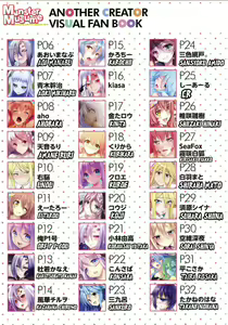 Page 4 of Monster Musume no Iru Nichijou -Everyday Life with Monster Girls- ANOTHER CREATOR VISUAL FAN BOOK - preview thumbnail