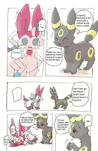 Page 12 of Umbreon and Eevee - preview thumbnail