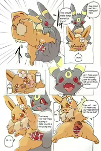 Page 15 of Umbreon and Eevee - preview thumbnail