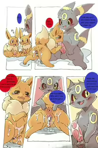 Page 5 of Umbreon and Eevee - preview thumbnail