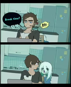 Page 13 of Wholesome diligent husband x Lewd sleepy Snake wife - preview thumbnail