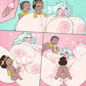 Page 4 of Knight & Futa Princess - preview thumbnail