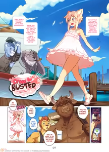 经典男娘老本 [Powfooo] Cross Busted - hentai manga cover image
