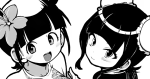 ジャスミンとメイ 無毛差分+メイキング - hentai manga cover image