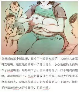 Page 5 of 【泛滥的乳汁】-彩色-手绘 - preview thumbnail