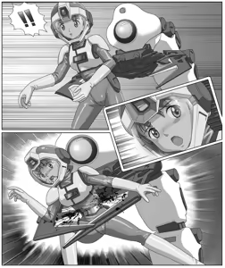 Page 22 of Yamato Troopers - preview thumbnail