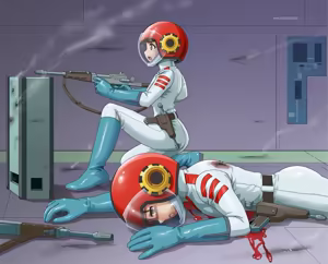 Page 58 of Yamato Troopers - preview thumbnail