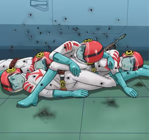 Page 93 of Yamato Troopers - preview thumbnail