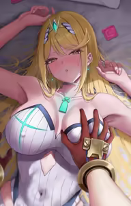 Page 2 of Xenoblade - Rex, Pyra, Mythra and Nia - preview thumbnail