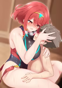 Page 702 of Xenoblade - Rex, Pyra, Mythra and Nia - preview thumbnail