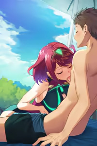 Page 795 of Xenoblade - Rex, Pyra, Mythra and Nia - preview thumbnail