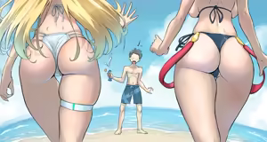 Page 835 of Xenoblade - Rex, Pyra, Mythra and Nia - preview thumbnail