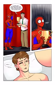 Page 7 of Safior-Scribe: Spider-man commision - preview thumbnail