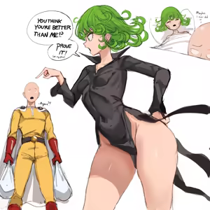Page 11 of Tatsumaki x Saitama - preview thumbnail