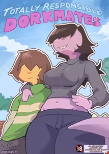 Totally Responsible Dorkmates - Deltarune Parody - hentai manga cover image
