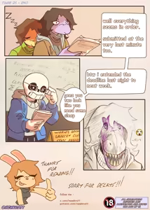 Page 29 of Totally Responsible Dorkmates - Deltarune Parody - preview thumbnail