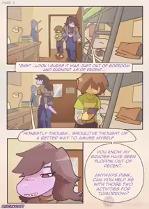Page 6 of Totally Responsible Dorkmates - Deltarune Parody - preview thumbnail