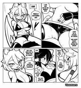 Page 11 of Mio x Iris Doujinshi ENGLISH (Monstergirl x Monstergirl-futanari) by Onigiriarts-Monstralgam - preview thumbnail