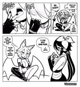 Page 17 of Mio x Iris Doujinshi ENGLISH (Monstergirl x Monstergirl-futanari) by Onigiriarts-Monstralgam - preview thumbnail