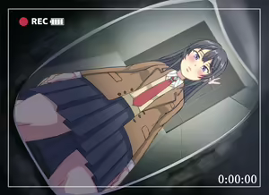 Sexy constipated Mai-san was trying to poop very hard - hentai manga cover image