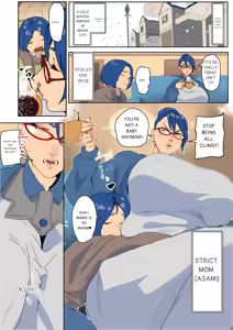 Page 2 of Let's give a Strict Mom some color!! ~~A warm winter in the holiday season - preview thumbnail