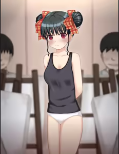 Page 28 of Danshi-Tachi No Mae De Nuudo Moderu O Suru Hame Ni Natta Onna No Ko No Hanashi | The Story of a Girl Who Ended Up Having To Pose as a Nude Model in Front of a Group of Boys - preview thumbnail