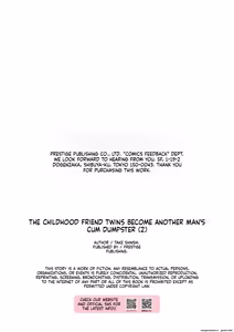 Page 52 of My Childhood Friend Twins Become Another Man's Onahole 1-3 - preview thumbnail