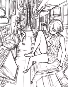 Page 203 of りろ / Riro - preview thumbnail