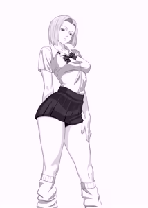 Android 18 x Krillin - hentai manga cover image