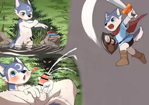 Page 5 of Manmosu Marimo - Wolf Hero - preview thumbnail