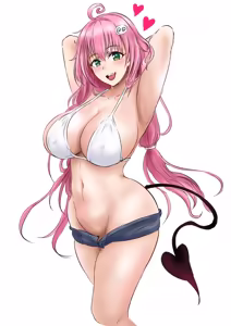 To LOVEる ララ 猿山とビーチで○○○ - hentai manga cover image