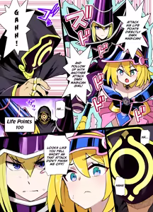 Dark Magician Girl Becomes a Succubus Manga - hentai manga cover image