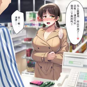 Page 30 of A girl exposing herself at a convenience store - preview thumbnail