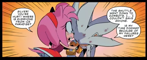 Page 35 of Sonic the Hedgehog IDW & Archie Amy Rose Uncensored Panels - preview thumbnail
