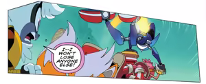 Page 49 of Sonic the Hedgehog IDW & Archie Amy Rose Uncensored Panels - preview thumbnail