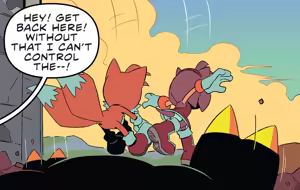 Page 65 of Sonic the Hedgehog IDW & Archie Amy Rose Uncensored Panels - preview thumbnail