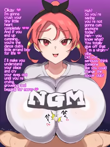 The weak soccer club trampled under the feet of the dance club girls 3 - hentai manga cover image