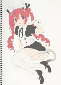 Page 243 of ポトフちゃんの桃色スケッチブック - preview thumbnail