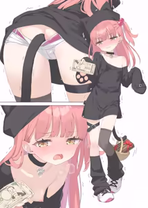 Page 82 of ポトフちゃんの桃色スケッチブック - preview thumbnail