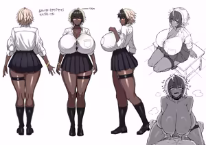 Page 50 of マキちゃんVS黒川くん 褐色爆乳ボーイッシュサキュバスはザーボテの夢を見るか？ - preview thumbnail