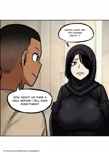 Page 5 of BBC Chapter 2 : Affair with my hijab Friend Mom - preview thumbnail