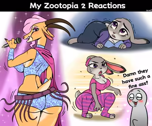 Page 134 of Judy's H Tour + Artwork (Zootopia) On Going - preview thumbnail
