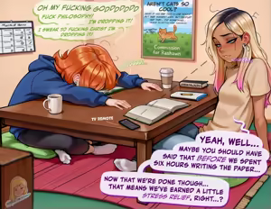 Afterstudy Relief - hentai manga cover image