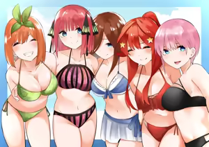Page 16 of マメ (mame)  Go-Toubun no Hanayome Fanbox + Twiter - preview thumbnail