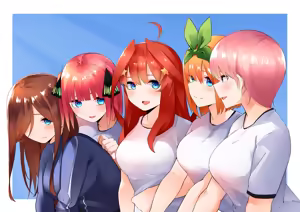 Page 17 of マメ (mame)  Go-Toubun no Hanayome Fanbox + Twiter - preview thumbnail