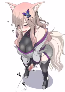 Page 189 of A collection of illustrations featuring modified VRChat avatars - preview thumbnail