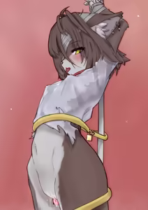 Page 259 of A collection of illustrations featuring modified VRChat avatars - preview thumbnail