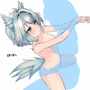 Page 265 of A collection of illustrations featuring modified VRChat avatars - preview thumbnail