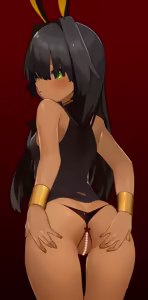 Page 294 of A collection of illustrations featuring modified VRChat avatars - preview thumbnail