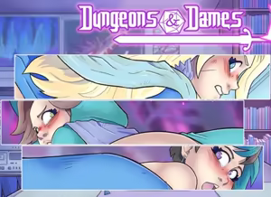Dungeons & Dames - hentai manga cover image